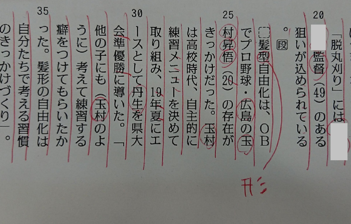 「髪形」と「髪型」