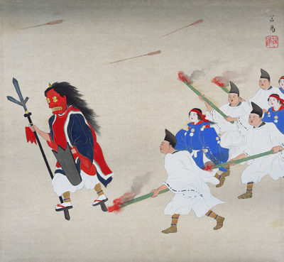 【2月の行事】懸想文、追儺、大眼、生剥、会陽