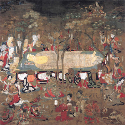 【日本画】涅槃図、瀟湘八景、竹篦、金碧画、十羅刹女