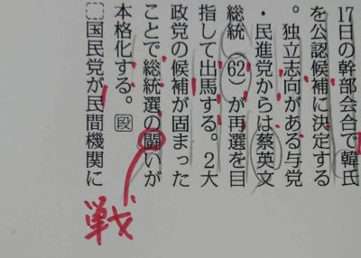 「戦い」と「闘い」