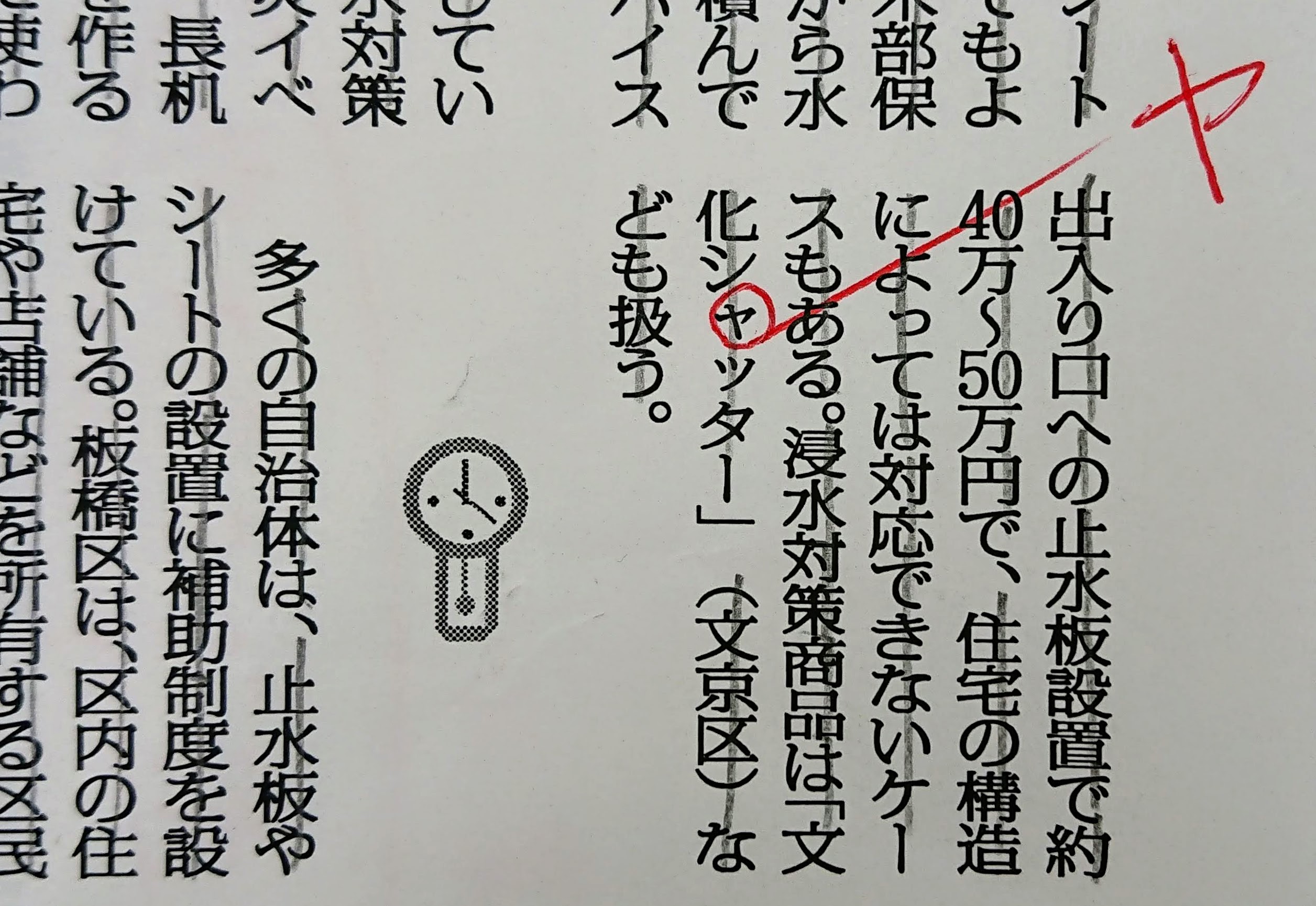 「文化シャッター」ではなく「文化シヤッター」
