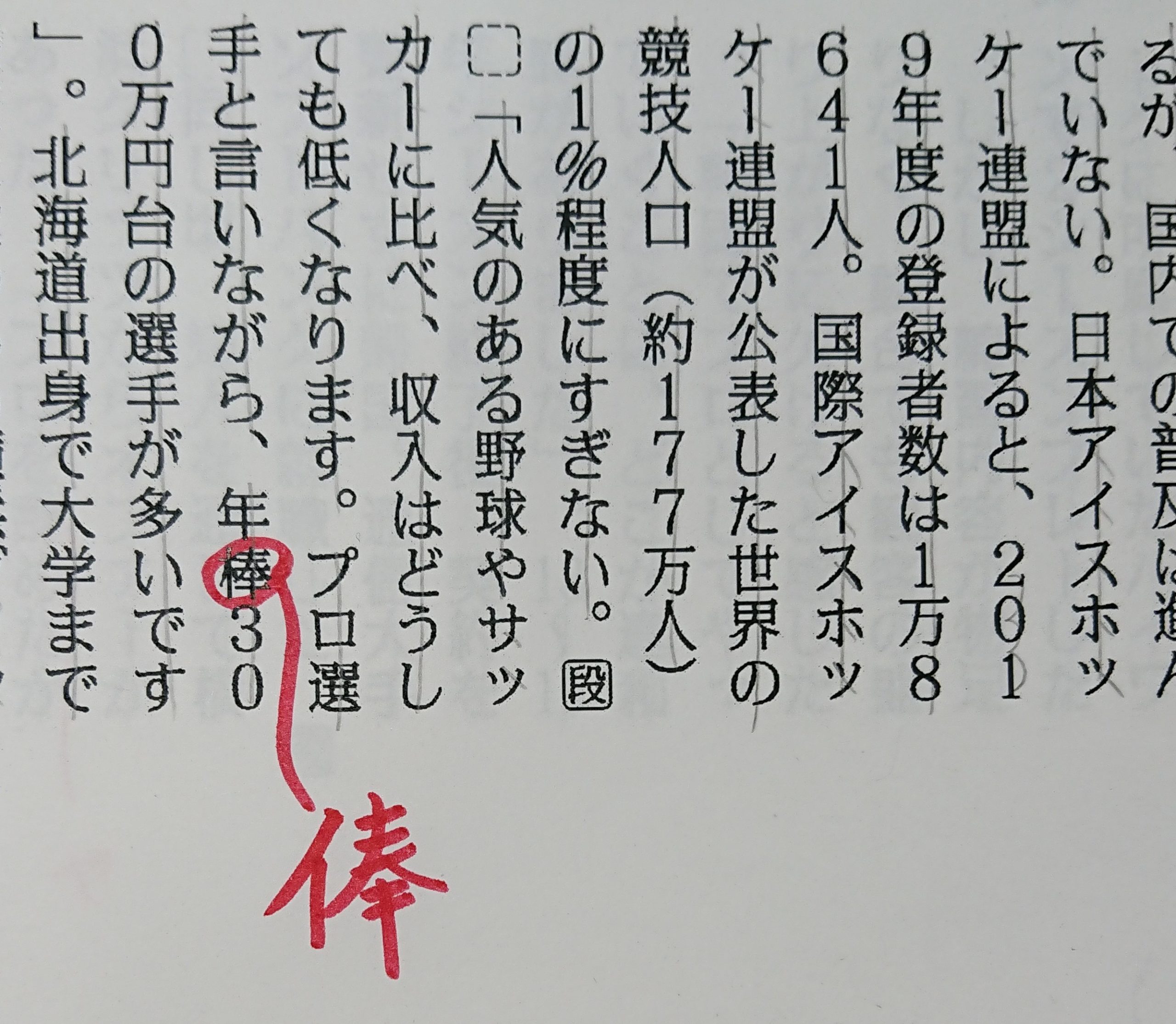 年棒 ねんぼう ではなく 年俸 ねんぽう 毎日ことば