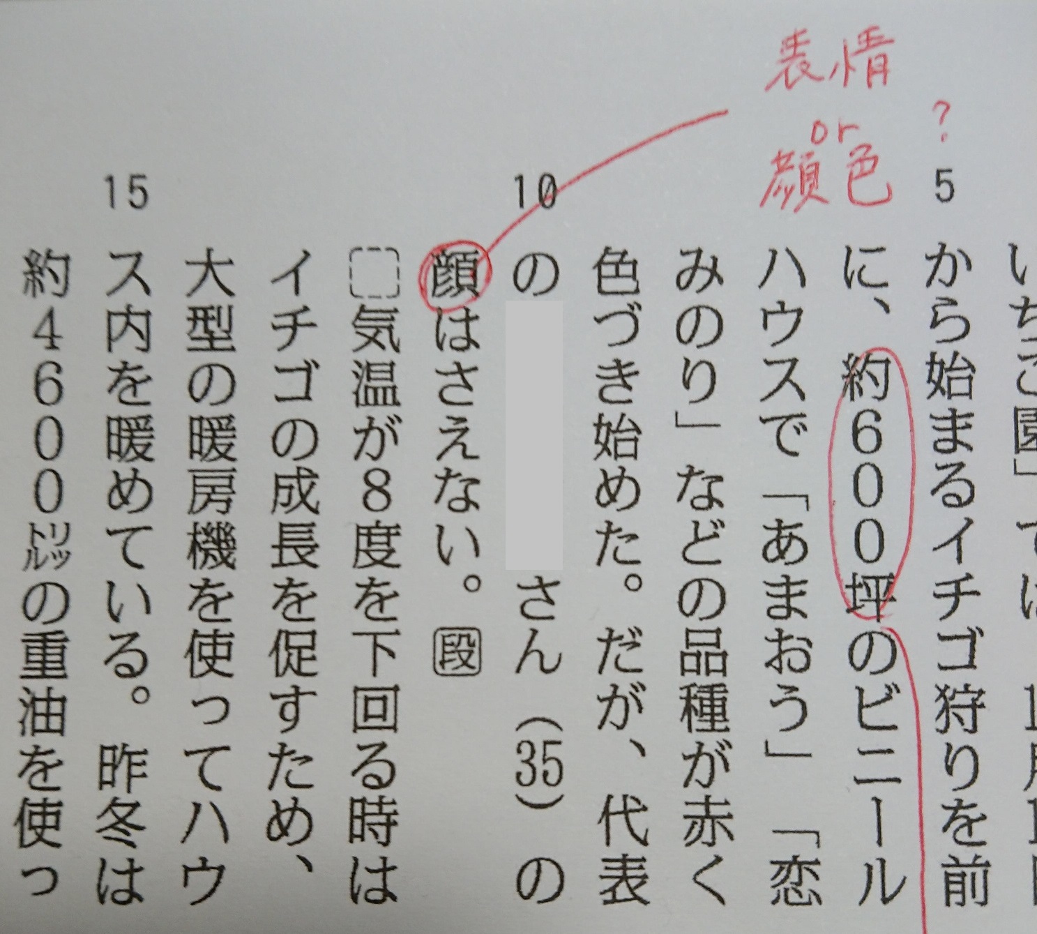 さえないのは 顔 顔色 毎日ことば